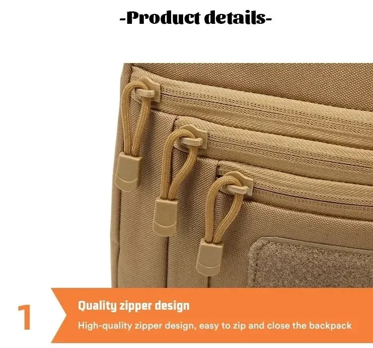 Outdoor Hunting Tactical Shoulder Bag - Concealed Carry Pistol Holster, Waterproof Crossbody Gun Sling Chest Pack