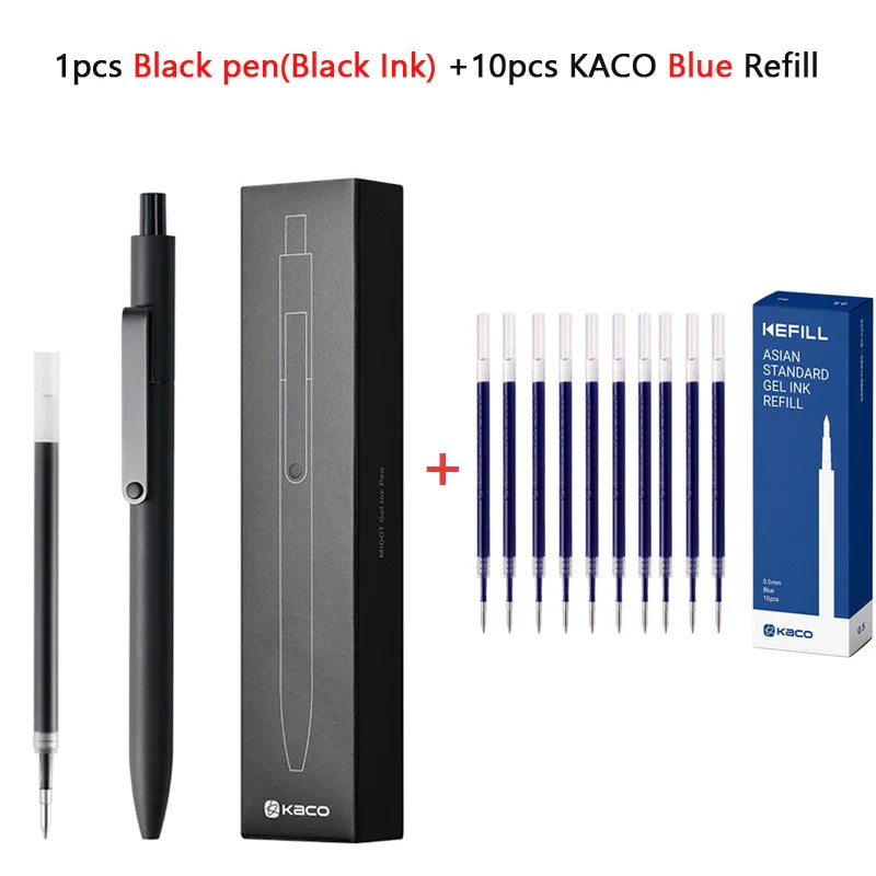 KACO 0.5mm MIDOT Gel Ink Pens – Quick-Drying, Smooth Writing, High-Volume for Exams, Grading, Homework, and Papers