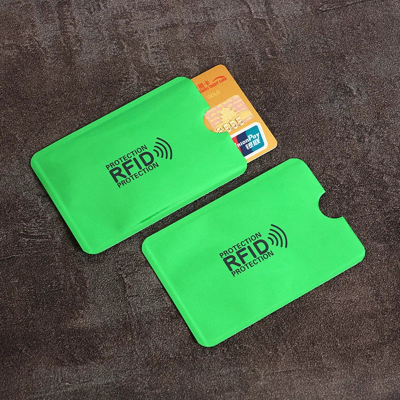 20PCS RFID Blocking Card Holder - Aluminum NFC Anti Scan Protector Case for ID & Credit Cards
