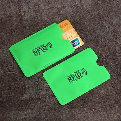 20PCS RFID Blocking Card Holder - Aluminum NFC Anti Scan Protector Case for ID & Credit Cards