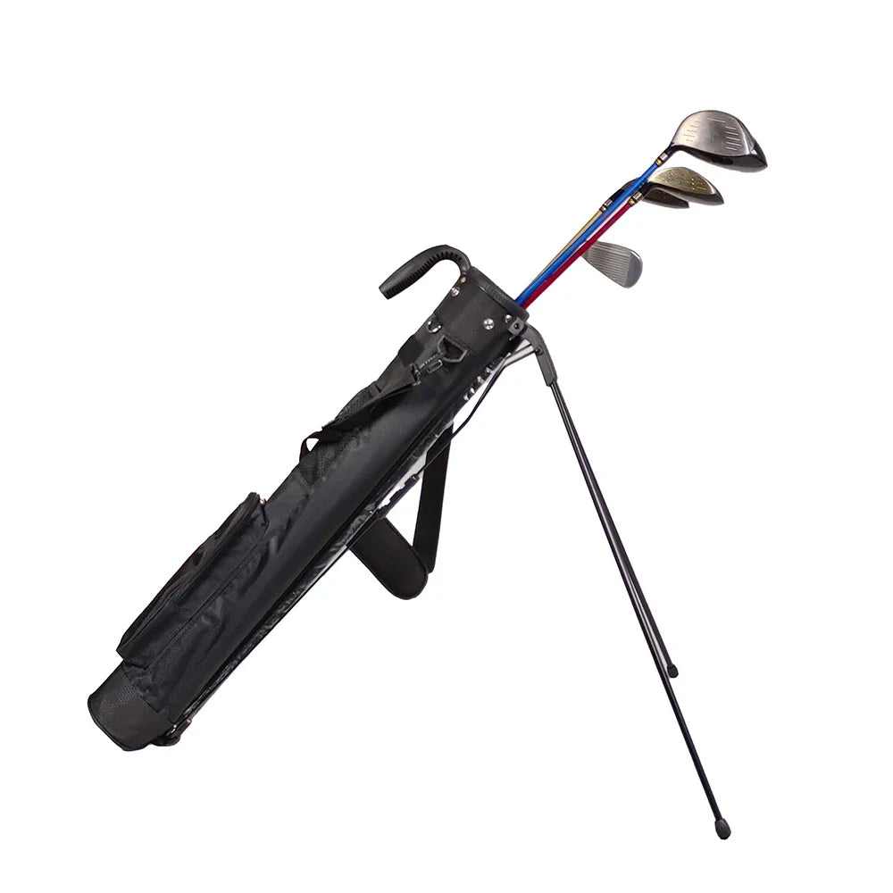 Lightweight Golf Club Bag with Bracket – Waterproof Golf Stand Carry Bag, Golf Gun Rack