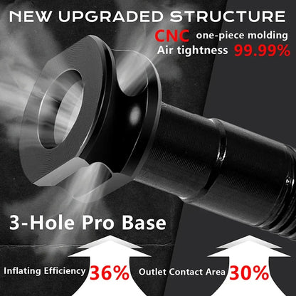 BUCKLOS Tubeless Presta Valve 40–100mm — CNC Aluminum Alloy Bike Valve for Road & MTB