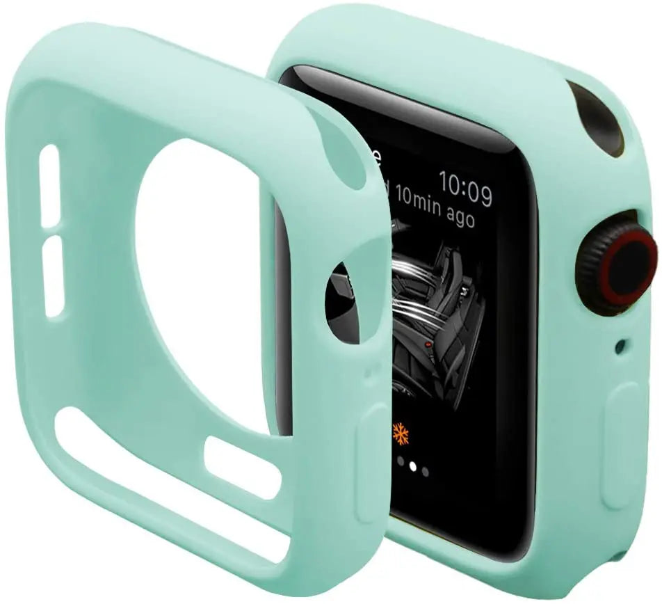 Silicone Protective Case for Apple Watch Series & Ultra - Shockproof Cover for 38mm–49mm Models