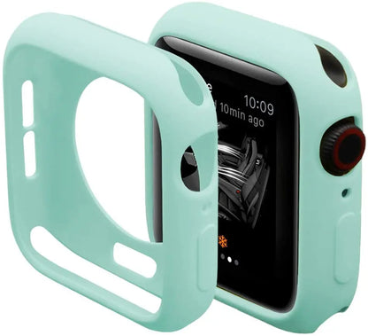 Silicone Protective Case for Apple Watch Series & Ultra - Shockproof Cover for 38mm–49mm Models