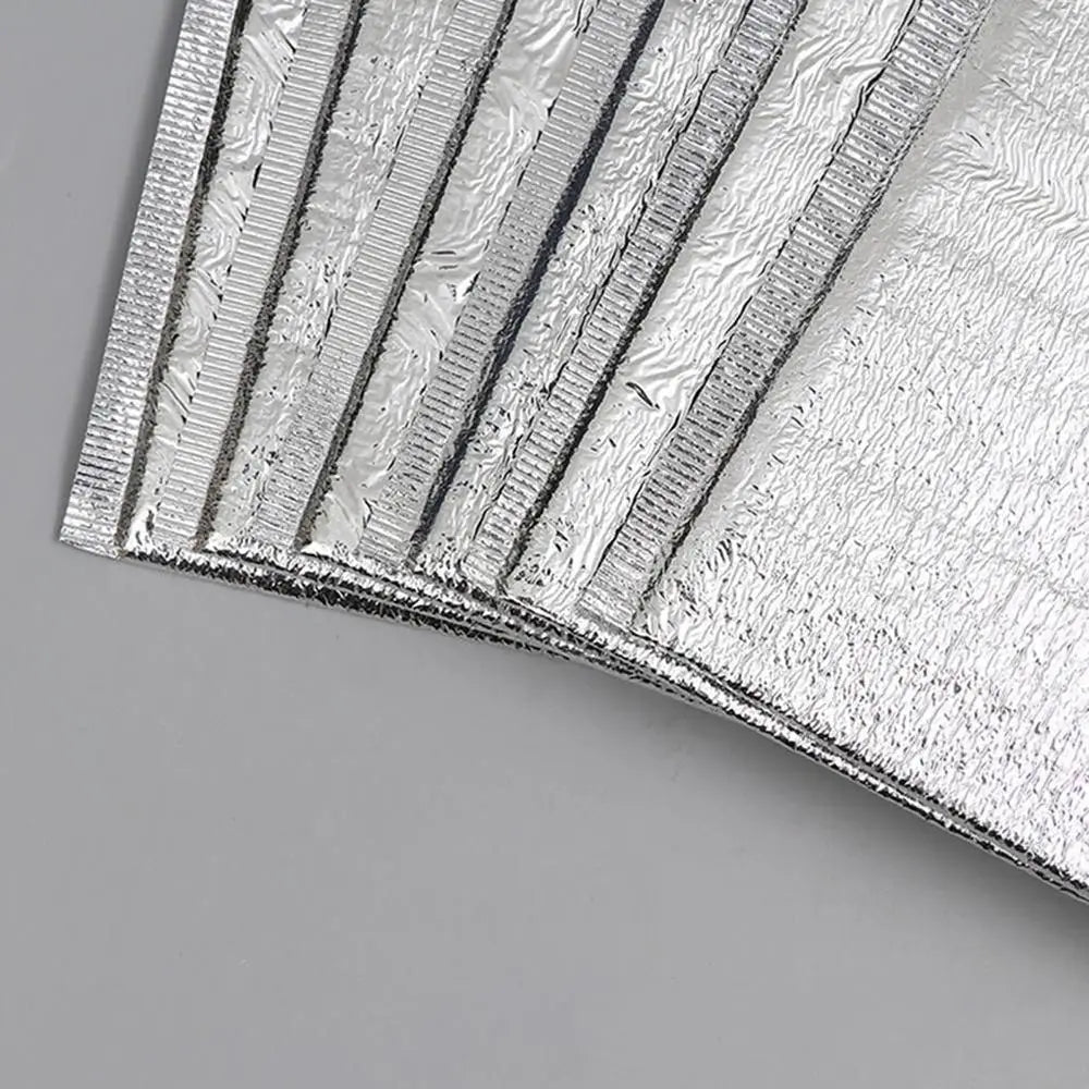 Aluminum Foil Cooler Bag – Insulated Folding Thermal Picnic Bag, Portable Food and Drink Delivery Carrier