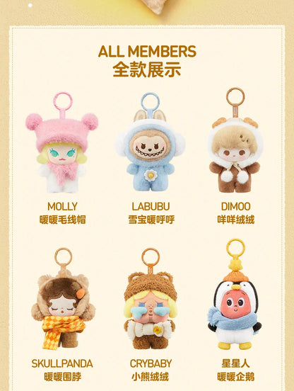 POP MART POPBEAN Fluffy Cozy Plush Pendant – Mystery Blind Box Toy Ornament