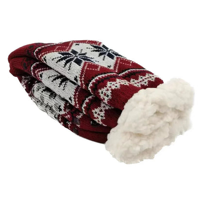Men's Fluffy Winter Socks – Warm Thermal Non-Slip Fuzzy Socks, Soft Plush Thickened Indoor Socks, Cozy Gifts 2023