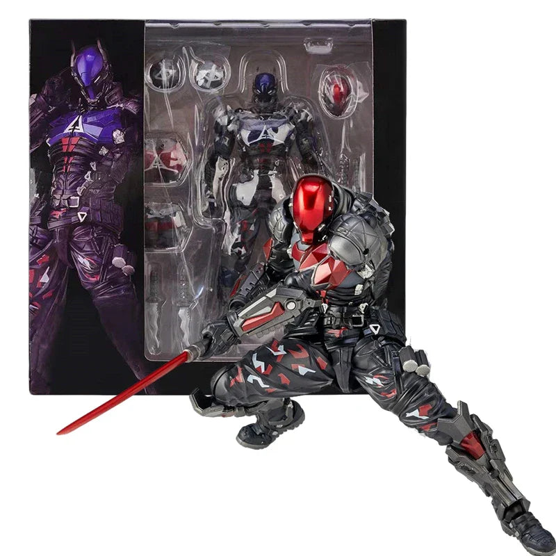 AMAZING YAMAGUCHI Arkham Knight Action Figures — Batman, Red Hood & Robin Jason Todd | Figuarts Game Model Collectible Christmas Gift