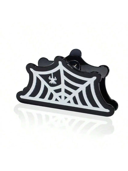 Halloween Party Hair Clip | Ghost, Bat & Pumpkin Hair Clip for Thin Hair, 1pc