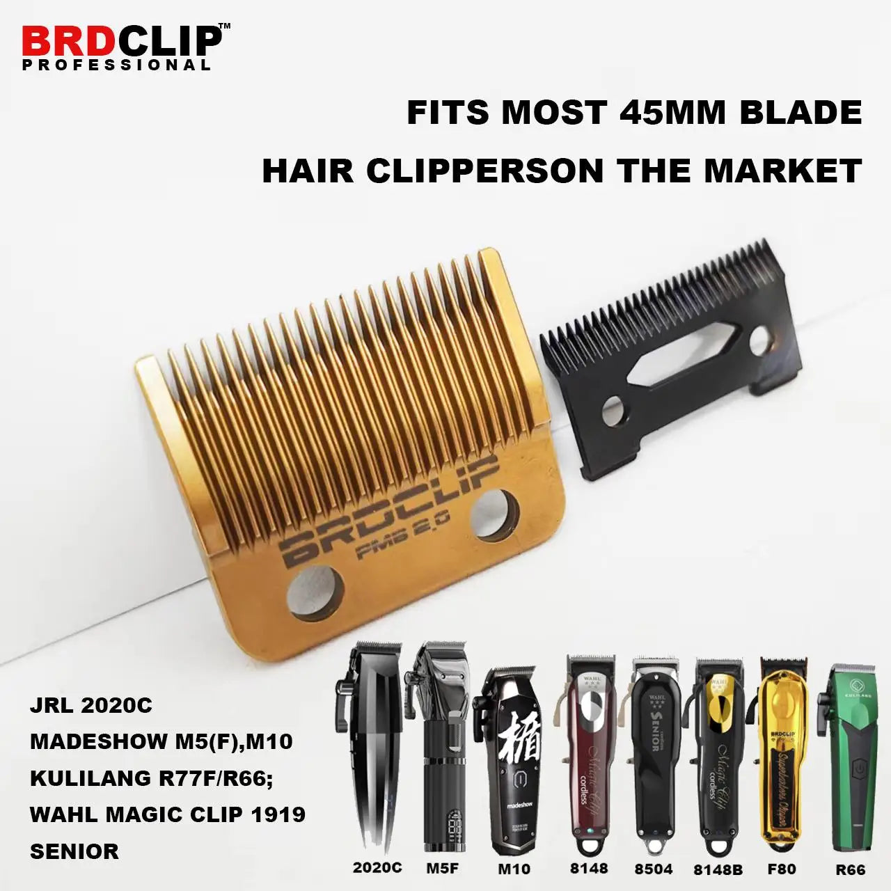 BRDCLIP Replacement Cutter Head — Original Titanium Ceramic Blade for Madeshow M10/M5/2020C