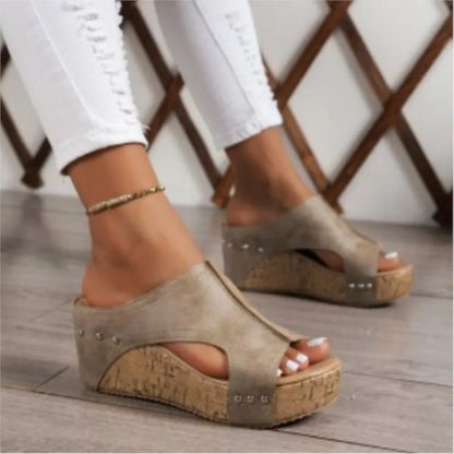 Women’s Summer Sandals – Soft Slide Wedges & Platform Heels, Comfortable Casual Footwear