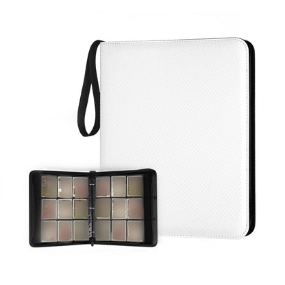 900 Pocket Card Binder with Zipper - Double-Sided Card Holder Case for TCG/CCG Card Storage (Black)