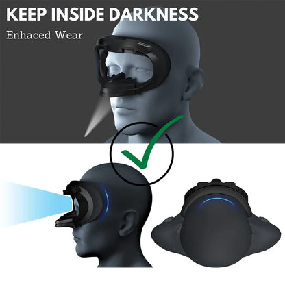 Breathable Soft Face Mask Replacement for Oculus Quest 2 — 3-in-1 Facial Interface Bracket Foam Pad Accessory