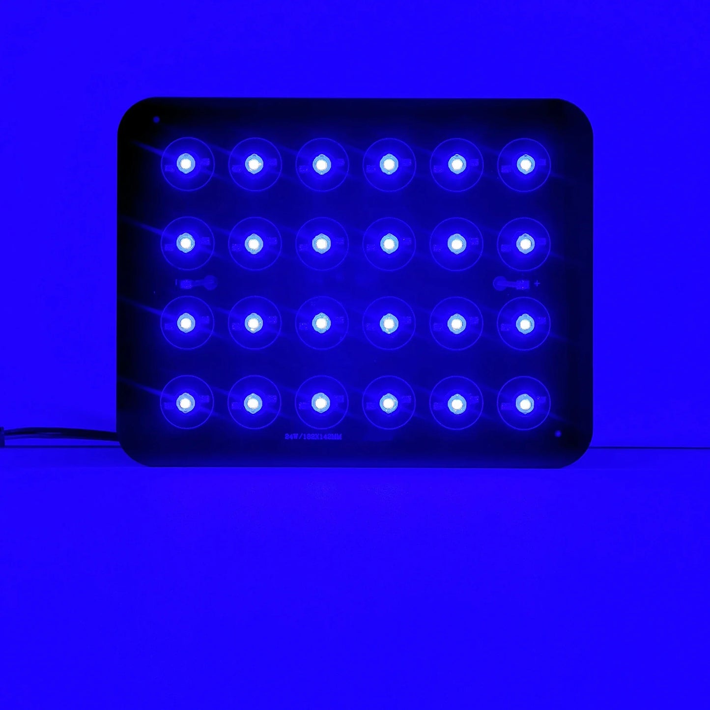 24W Royal Blue LED PCB Light - 450nm-455nm DIY Lamp for Plant Aquarium Lighting