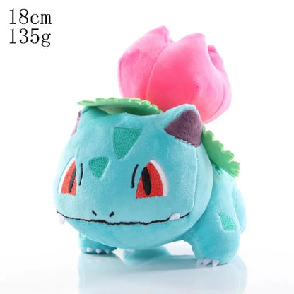 Pokemon Plush Toys Collection — Pikachu, Squirtle, Charmander, Bulbasaur, Charizard, Gengar & Mewtwo Stuffed Dolls for Kids Gifts