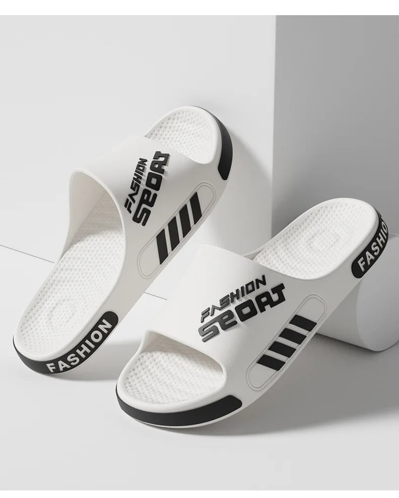 Men’s & Women’s Large Size EVA Slippers — Trendy Non-Slip Outdoor Summer Slippers for Students & Couples