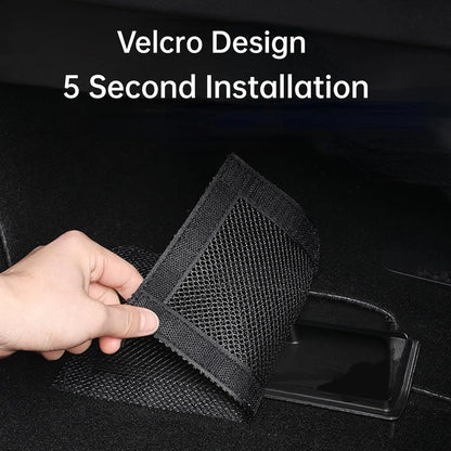 2 Pcs Tesla Model Y and 3 Highland 2024 Air Vent Covers - Under Seat Outlet Protectors with Anti-Blocking Dust Mesh - Interior Accessories
