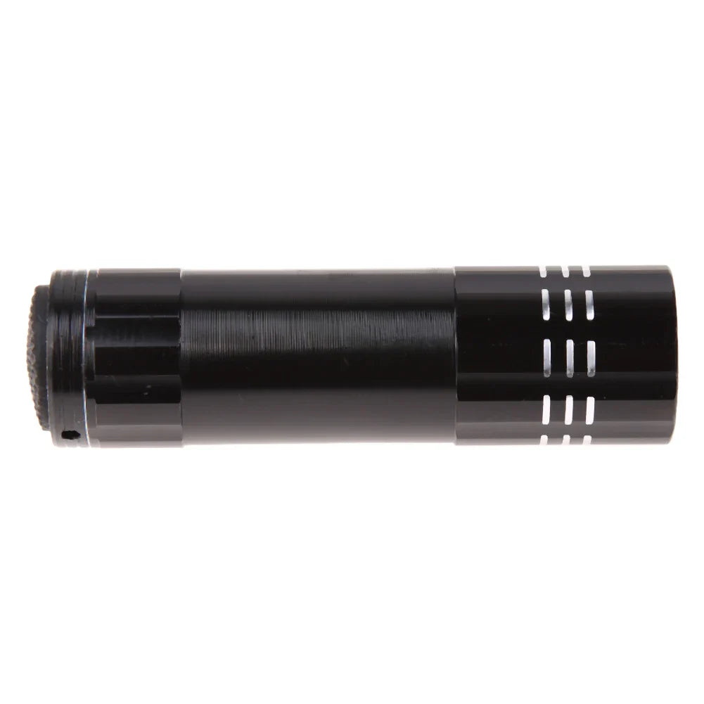 9LED UV Light Torch – Super Mini Ultra Violet Flashlight for Scorpion Detection, Waterproof & Strong 9 LED Lamp
