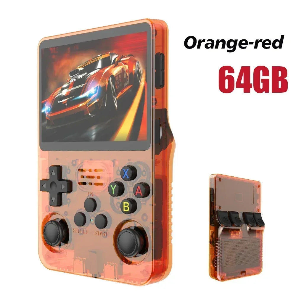 Max 256GB Retro Handheld Game Console – Linux System, 3.5 Inch IPS Screen, Portable Video Player with 64GB/128GB Games
