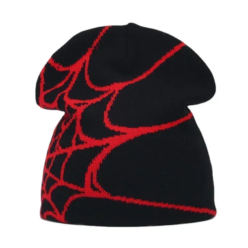 Y2K Letter Knitted Beanie Cap – Unisex Winter Autumn Warm Ski Skullcap, Hip Hop Streetwear Ear Cover Hat for Men & Women