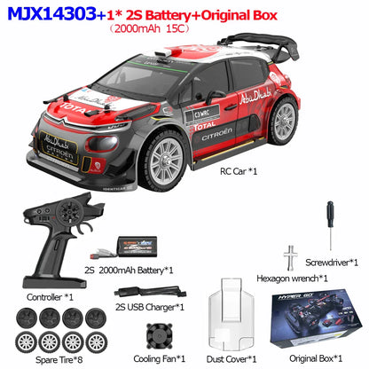 MJX 14301/14302/14303 1/14 RC Car — 55km/h Brushless HYPER GO 2.4G 4WD Off-Road High-Speed Remote Control Car Truck Hobby Toy