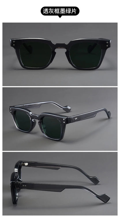 New Retro Square Frame Reading Glasses – High-Definition Printed Presbyopia Glasses for Men & Women