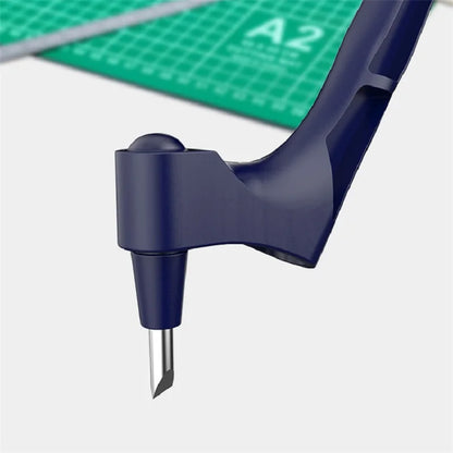 360° Rotating Scrapbooking Paper Cutter – Craft Cutting Tool & Precision Paper Knife Pen