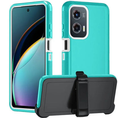 Ott Defender Series Case for Moto G – Anti-Drop Cover with Box & Clip for Stylus, Power, Play 4/5G (2023-2025), G04/24/13/23, E13/20/30/40