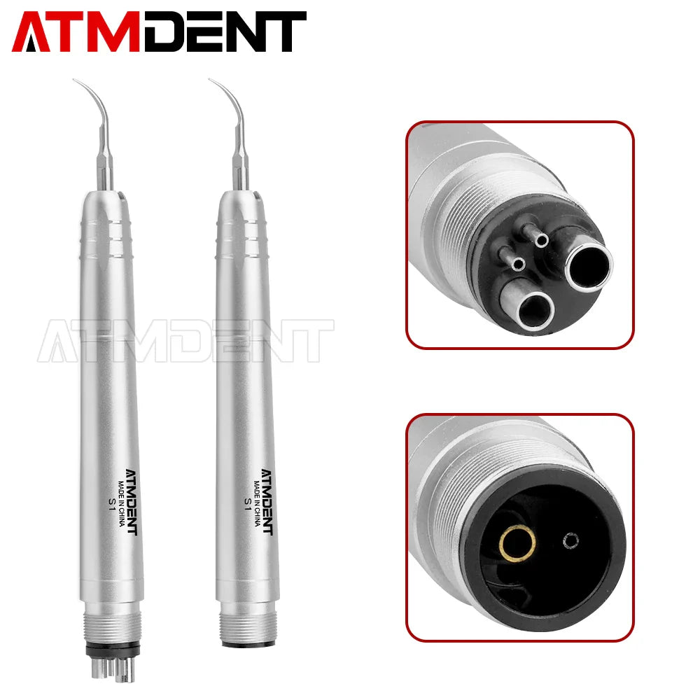 Dental Ultrasonic Air Scaler – Tooth Calculus Remover with 3 Tips for Cleaning & Whitening