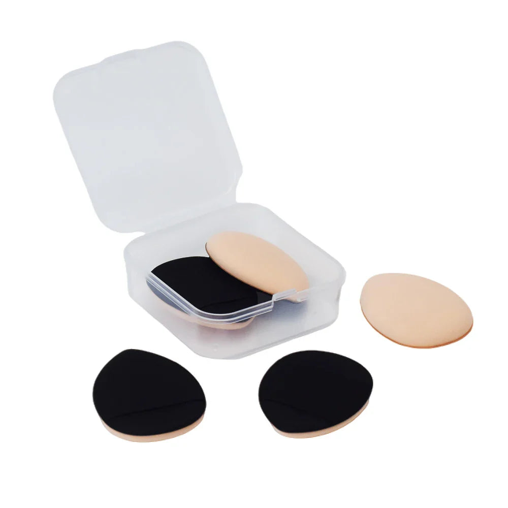5/10Pcs Mini Finger Puff Foundation Sponge Set for BB Cream, Concealer & Powder - Makeup Applicator Tools