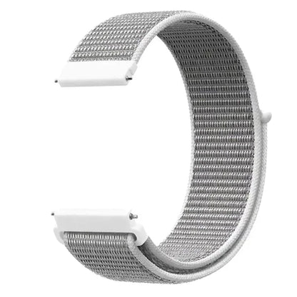 22mm Sport Nylon Loop Watch Band – Breathable Replacement Wristband for NORTH EDGE APACHE-46 Smartwatch, Durable Adjustable Strap