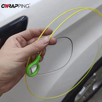 2.3m Car Sewer Unclogger Brush - Long Hose Sunroof Drain Hole Cleaner | Auto Pipe Tool Accessory