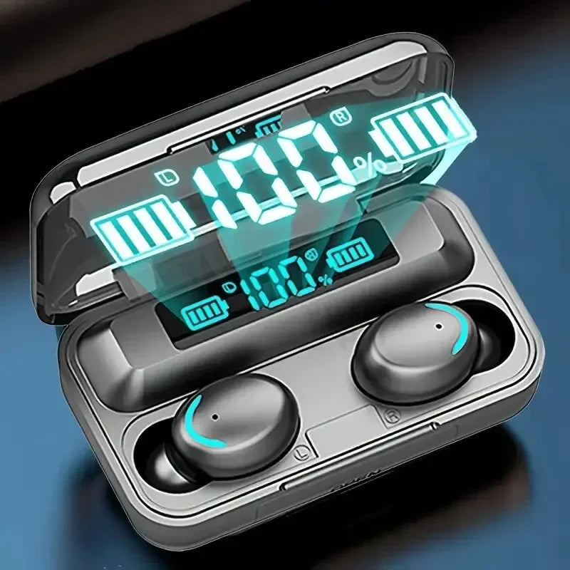 F9 5C TWS Wireless Bluetooth Earbuds – Waterproof Headphones with Digital Display & Large-Capacity Charging Case