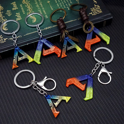 ARK: Survival Evolved Keychain – Game Logo Key Ring for Men, Gaming Accessories LLavero Pendant Gift