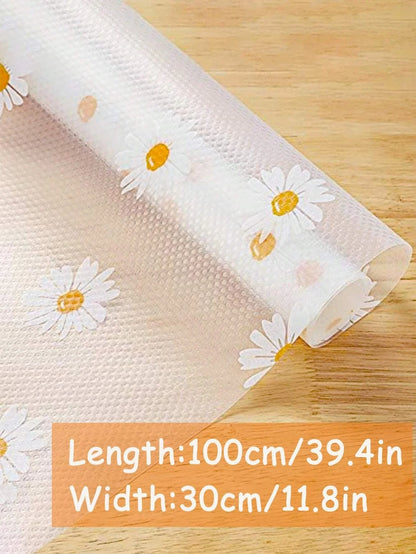 Daisy Shelf Liner — Waterproof EVA Kitchen Cabinet, Fridge & Drawer Mat
