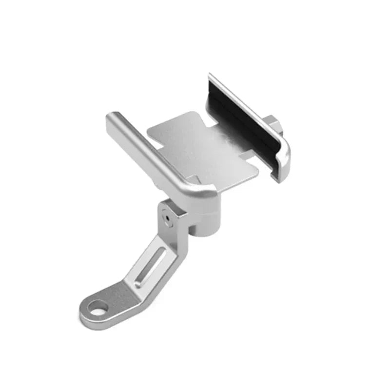 Aluminium Alloy Shockproof Mobile Phone Holder – Motorbike & Electric Car Navigation Mount for Riding & Delivery