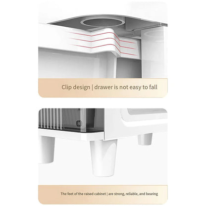 Narrow Toilet Storage Cabinet – 4/5 Tier Waterproof Corner Shelf & Crevice Side Rack