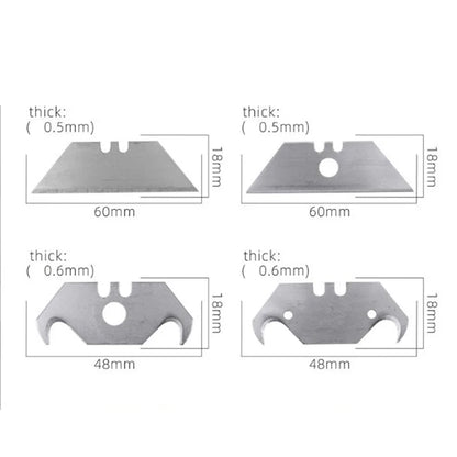Hook Knife Blade for Dolphin Acrylic Board – PVC Plastic Floor Construction Tool for Cutting Horn Carpet Steel