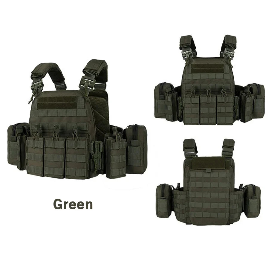 YAKEDA Quick-Disassembly Training Vest – Detachable, Expandable, Comfortable, Breathable, Wear & Tear-Resistant