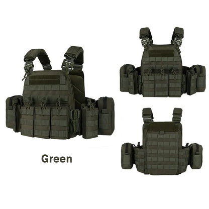 YAKEDA Quick-Disassembly Training Vest – Detachable, Expandable, Comfortable, Breathable, Wear & Tear-Resistant