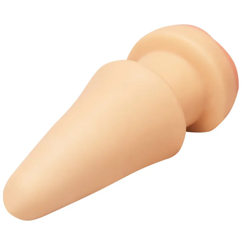 Ice-Cream Shaped Anal Dildo & Hollow Masturbator — Butt Plug Stimulator for Men & Women, Adult Sex Toy