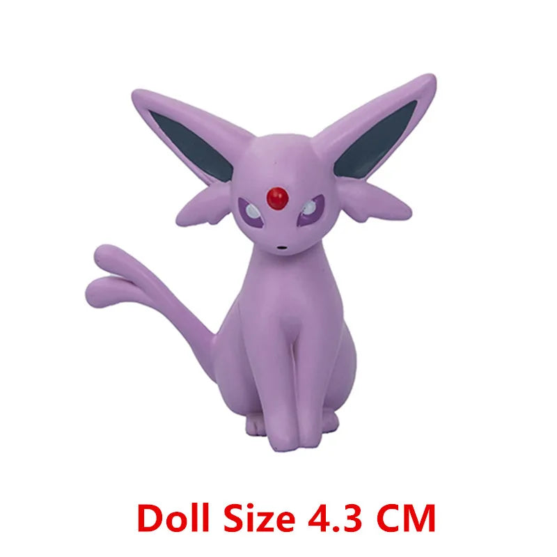 Pokemon Anime Figures – Pikachu, Eevee, Gengar & More Cartoon Action Model Toys for Kids, Bulk Purchase