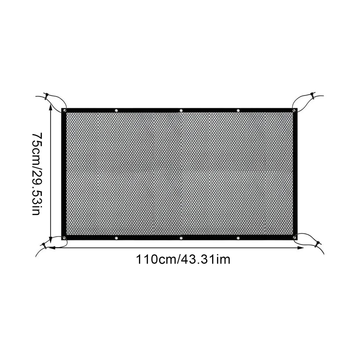 Pet Car Safety Barrier Net – Backseat Dog & Child Restraint Divider for Secure Vehicle Travel Protection