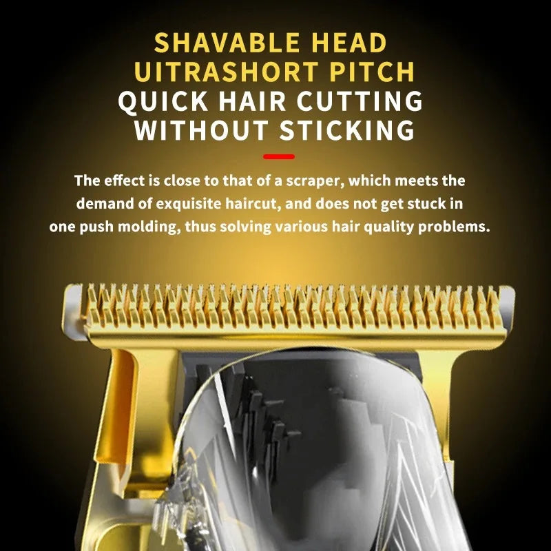 Kemei Hair Trimmer – Electric Razor & Foil Shavers, Professional Beard Trimmer for Men, Grooming Kit & Barber Clippers
