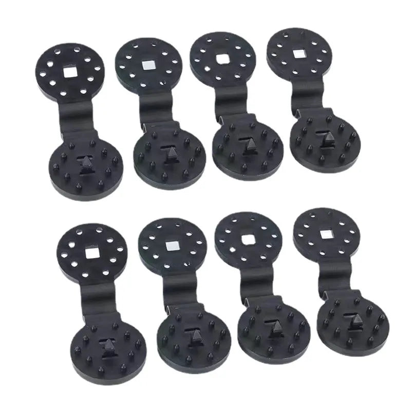 Versatile Shade Cloth Clips Set - 100/50/20 Pcs, Durable Grommet Clamps for Garden Netting, Sunblock Fabric, and Mesh Covers - Ideal for Backyard and Greenhouse Use