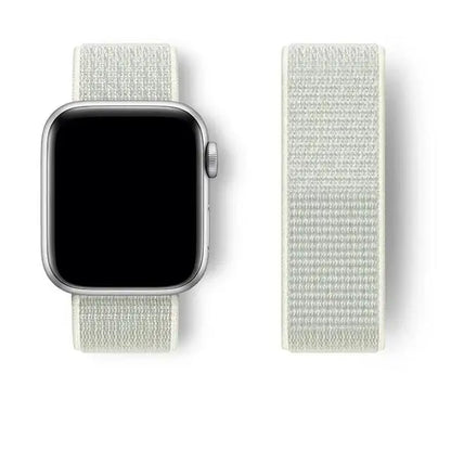 Sport Loop Strap for Apple Watch Band 40mm–49mm – Compatible with Series 3–10, SE & Ultra Adjustable Bracelet