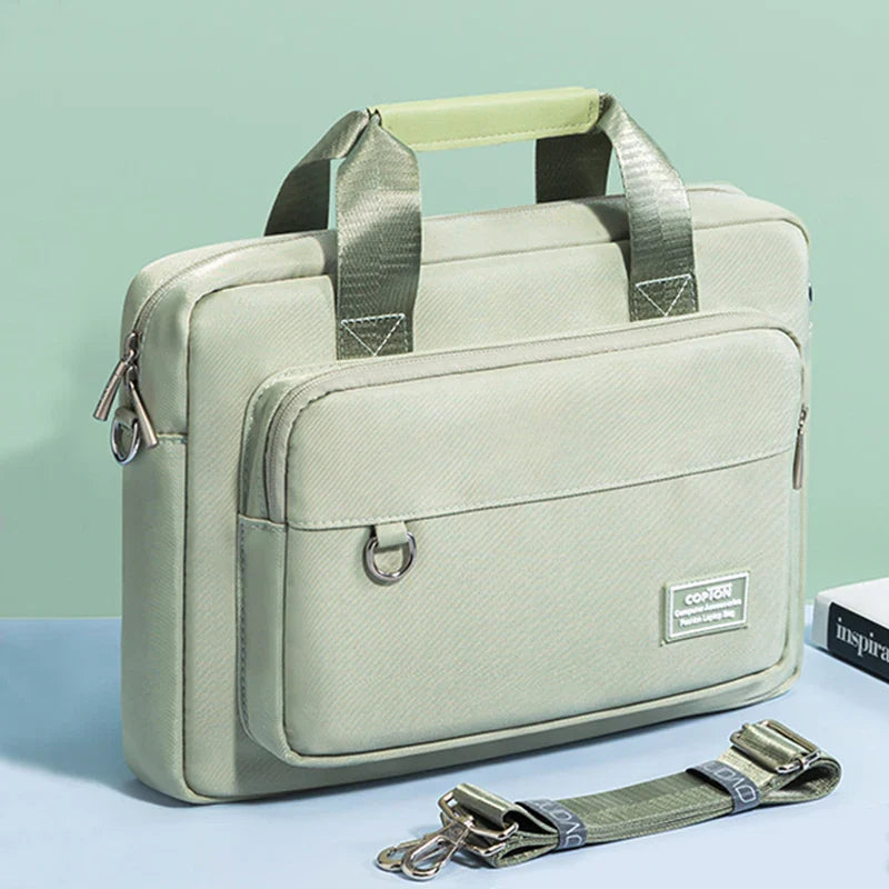 Universal Laptop Shoulder Bag for Men and Women - Fits 13, 14, 15.6 Inch Models Including MacBook Air/Pro and Surface - Compatible with Acer, ASUS, Toshiba