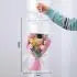 DIY Simulated Flower Bouquet – Crochet Sunflower Finished Product, Graduation, Doctoral, Valentine’s Day & Birthday Gift with Bear