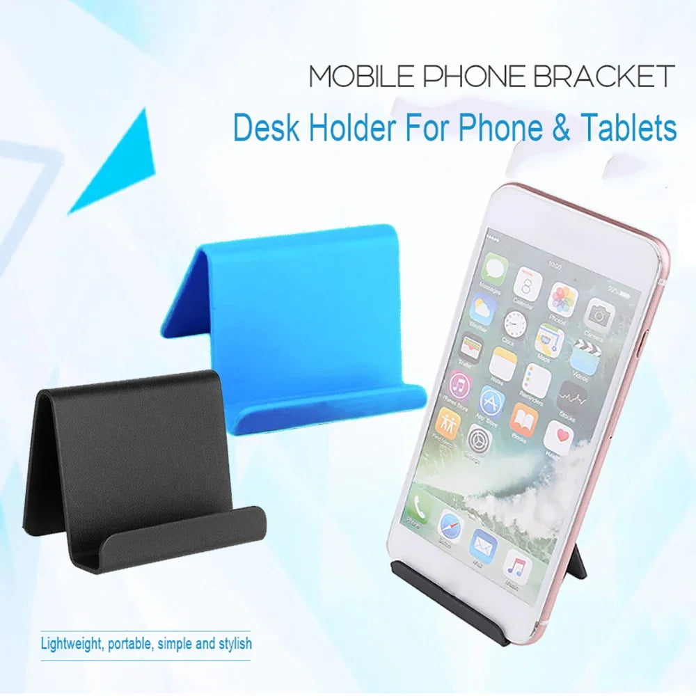 Portable Smartphone & Tablet Stand – Desk Holder Bracket for iPhone 14, 13 and Mobile Phones
