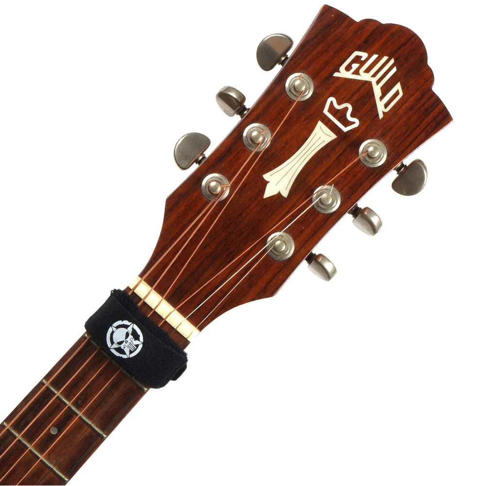 Acoustic Electric Guitar Fret String Mute | Noise Damper & Fretboard Muting Tape | String Wrap for Guitar, Bass, Ukulele